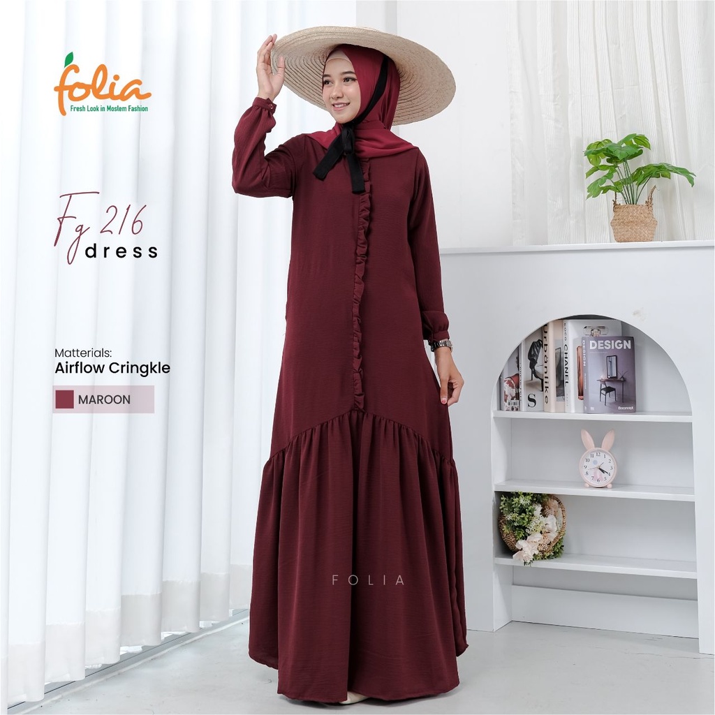 Gamis Dewasa Folia FG 216 Dress