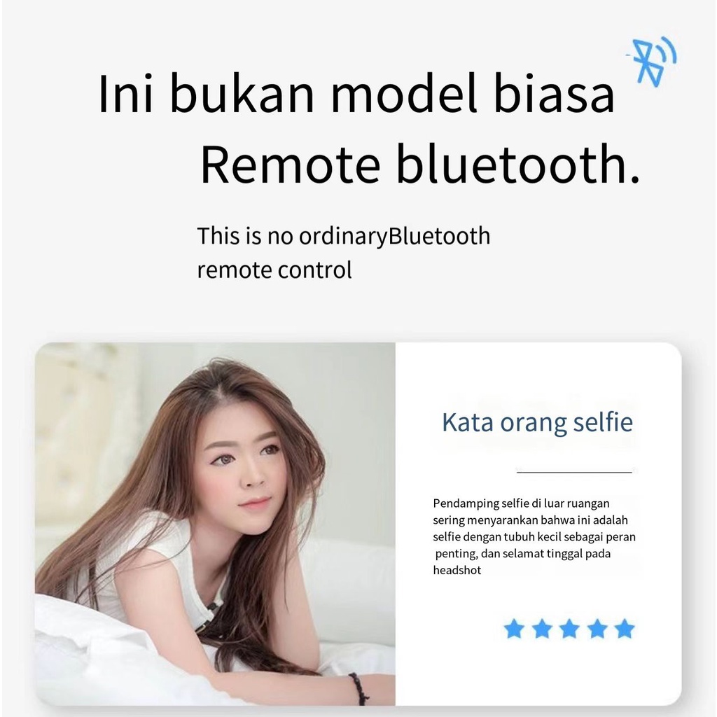 M3 MINI BLUETOOTH SMART PHONE REMOTE SHUTTER KAMERA ANDROID &amp; IOS REMOTE SELFIE TOMBOL NARSIS