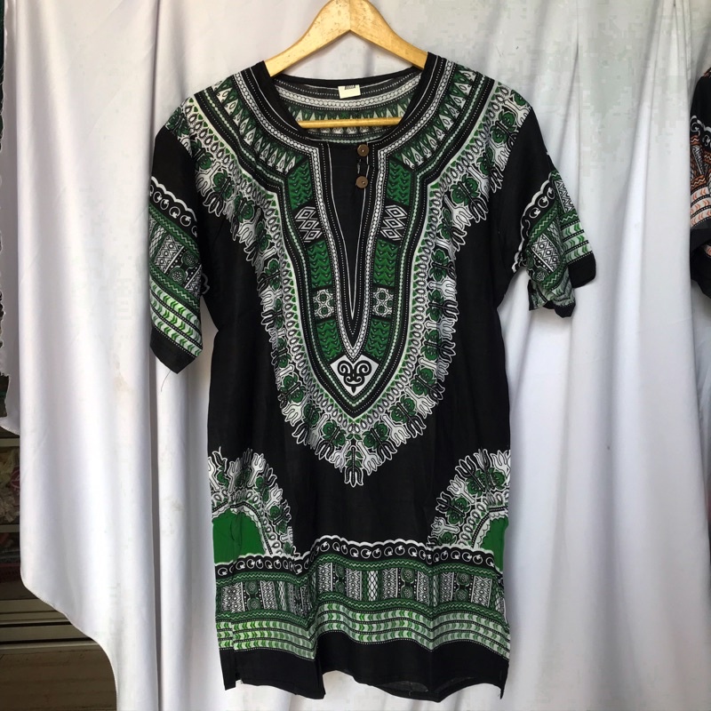 KAOS ETNIK DASHIKI BAJU BATIK Pengrajin BALI UJE JEPRI