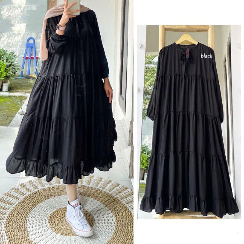 SAFINA MIDI DRESS KOREA TERBARU 2022