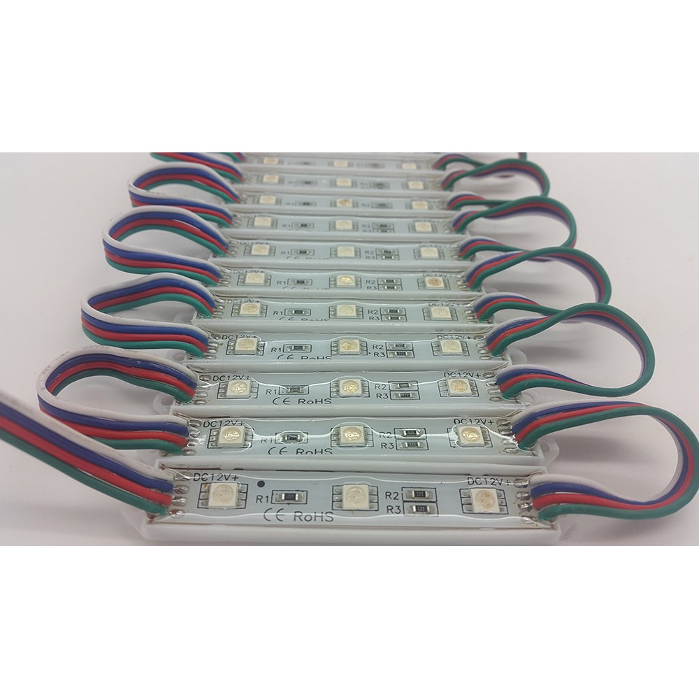 Cahaya RGB Super Bright waterproof SMD 5050 LED light module