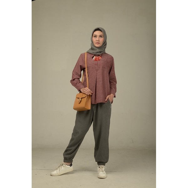 INSPIRE TOP ITOP 03 KATUN SUPERNOVA FASHION MUSLIMAH BLOUSE ATASAN REMAJA BAJU KULIAH SERAGAM