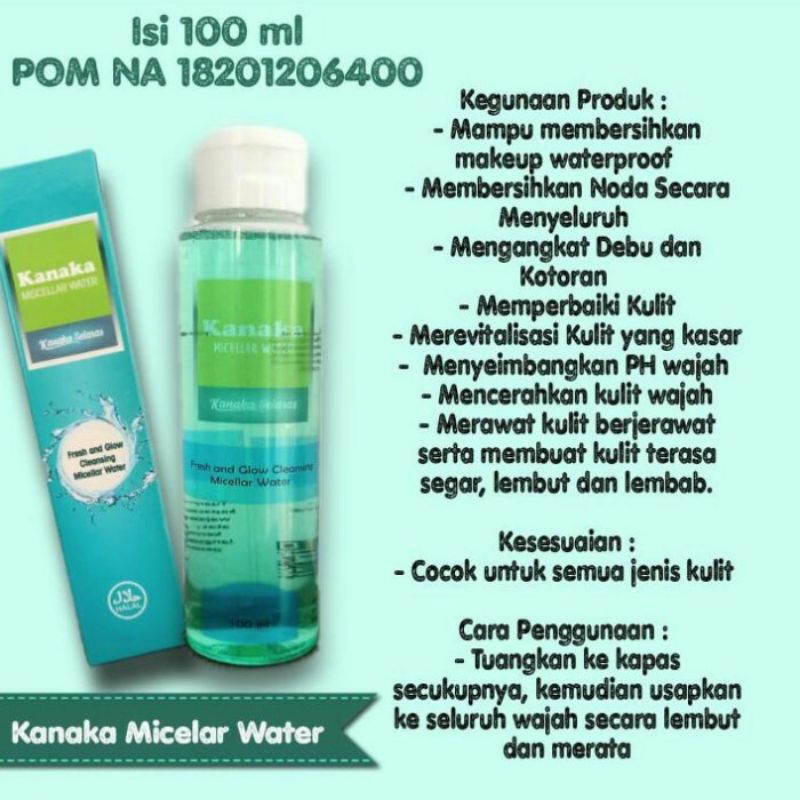 Micellar Water Kanaka K-Selaras Original 100% BPOM