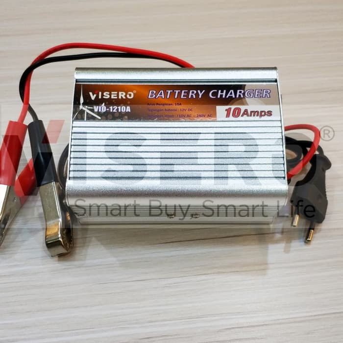 Battery Charger / Charger Aki 10A Visero (VIO-1210A)