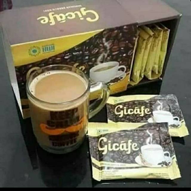 

Gicafe minuman kopi kesehatan dengan kombinasi ekstra gingseng