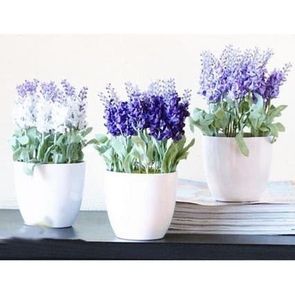 Artificial Flowert - Silk Lavender Flower (10 head)