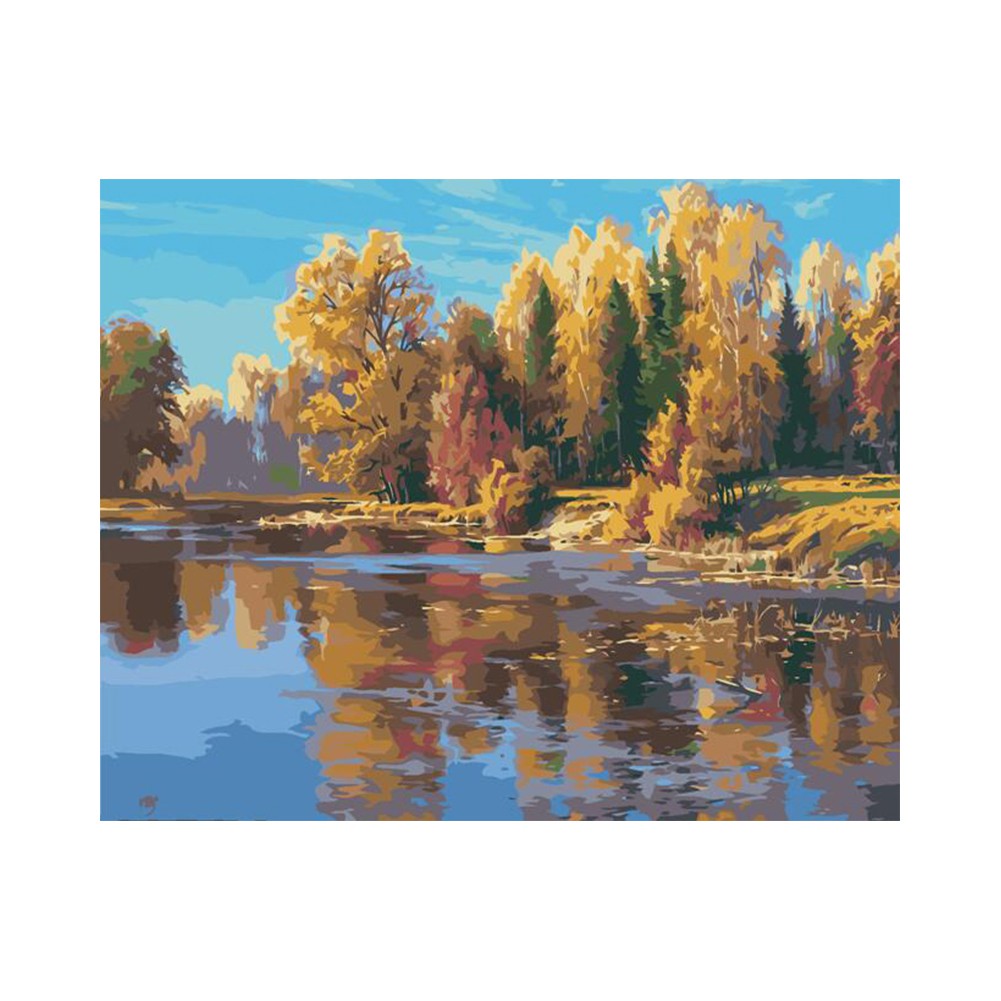 

tyvf 40x50cm Canvas Paint By Number Kit Dital Oil Painting DIY Painting kit Lukisan