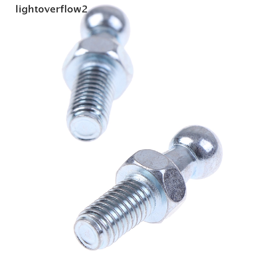 (lightoverflow2) 2pcs Pin Sambungan Kap Mesin Mobil M8 10mm GSF47