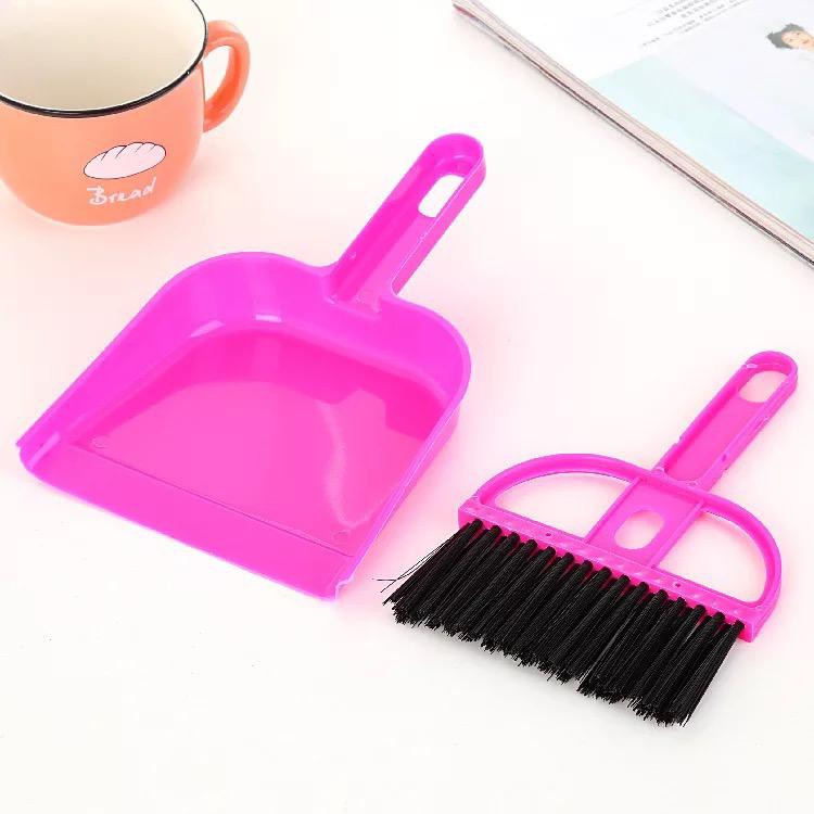 MurmerOfficial R052 Sapu Mini DustPan Serok Cikrak Kecil Mobil Laptop Keyboard Brush Kotoran Debu