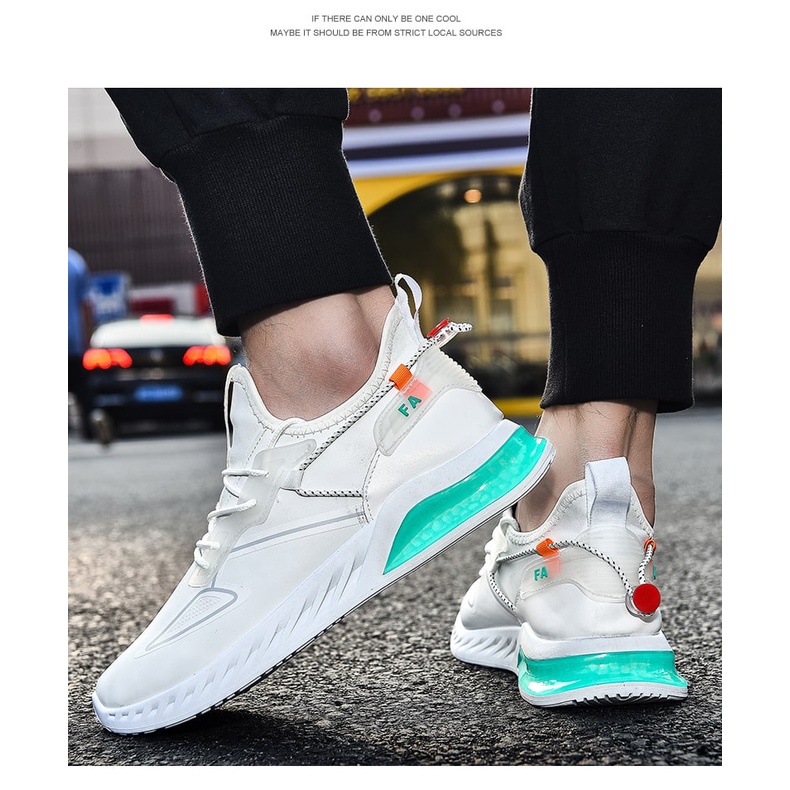 Sepatu Sneakers Pria Wanita Import - Sneakers FAX WUDEX - D2 - Cassual Shoes Sport Olah Raga Lari - Sepatu ket Kasual Santai Premium Quality