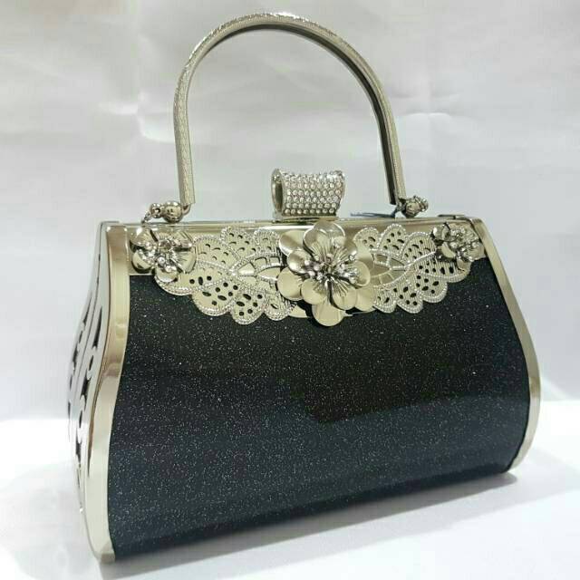 Sale! Tas Pesta Farnell BESAR Diamond Clutch Kondangan Cantik 2857