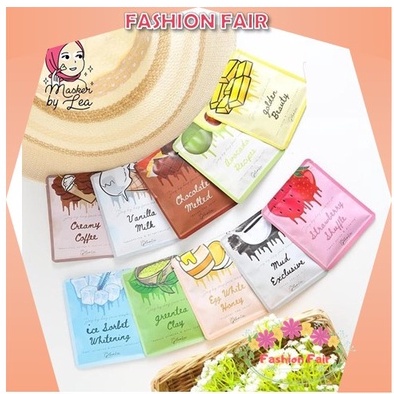 Fashion Fair - Masker Organik by LEA Gloria | Masker Bubuk LEA Gloria Travel Size 10 grm BPO