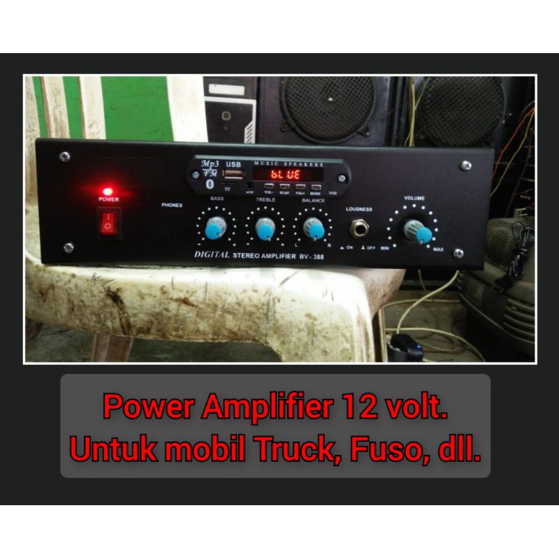 Power Amplifier Rakitan Untuk Mobil
