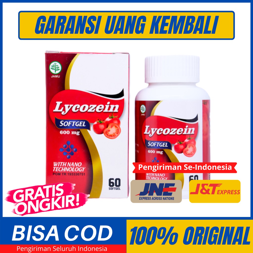 Obat Mandul, Penyubur Sperma Alami - Lycozein Softgel Original