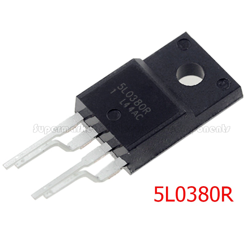 5pcs Transistor Bxv 5l0380r To220F-4 Ka5L0380Rydtu To220 Ka5L0380R 5l0380