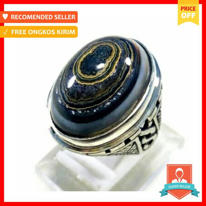 NATURAL CINCIN BATU AKIK NATURAL SULAIMAN MATA DEWA TAMPIL BEDA
