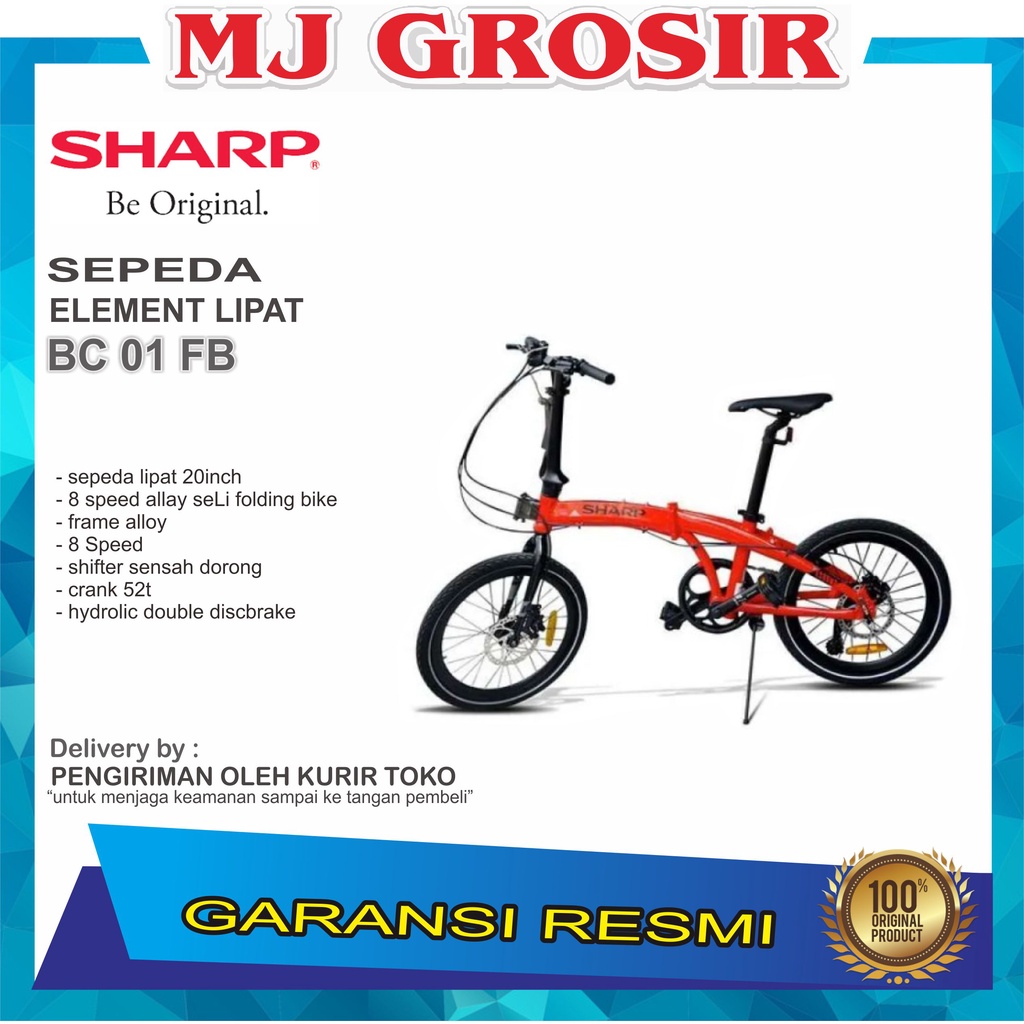 PROMO MURAH SEPEDA SHARP ELEMENT LIPAT