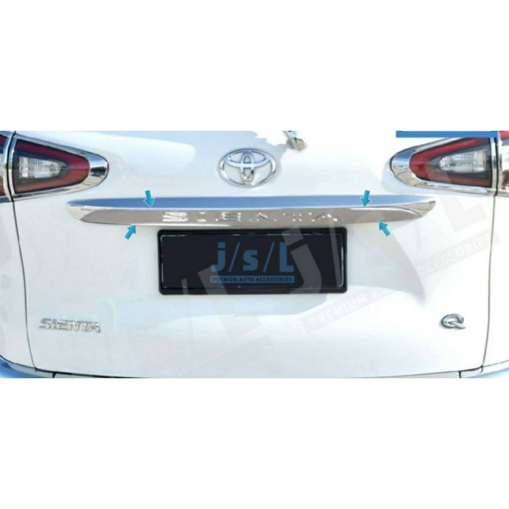 Trunk Lid Toyota Sienta Emboss Full Chrome