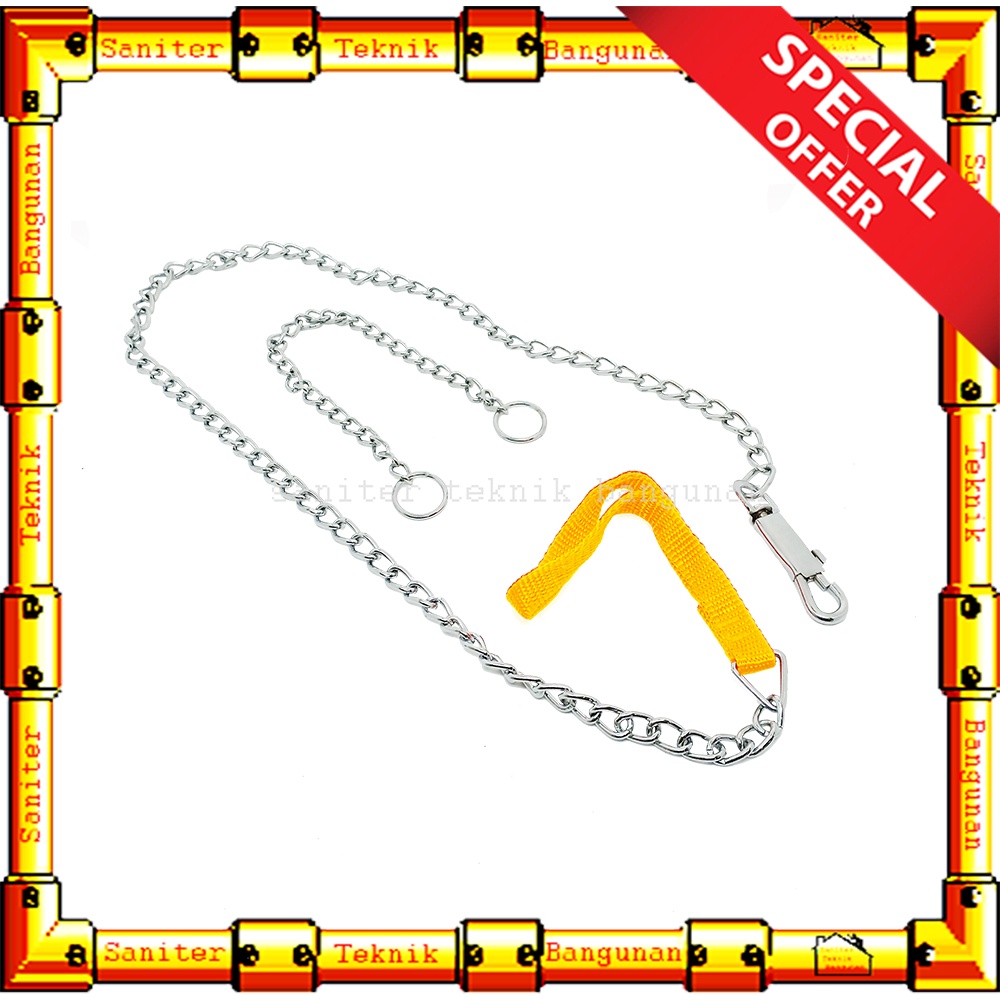 RANTAI ANJING-RANTAI TUNTUN ANJING-DOG CHAIN FRT 3MM X 14&quot; INCH