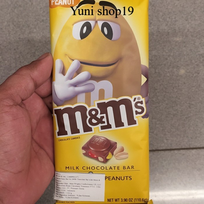 

m&m's milk chocolate penaut 110gr