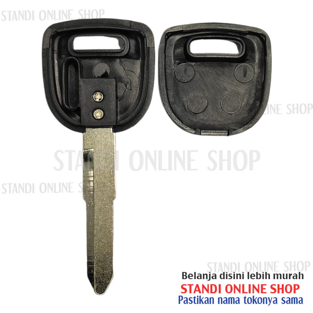 Kunci Key Shell Bahan Kunci Mazda 2 3 RX7 CX7 CX9 Dengan Tempat Chip Dan Logo