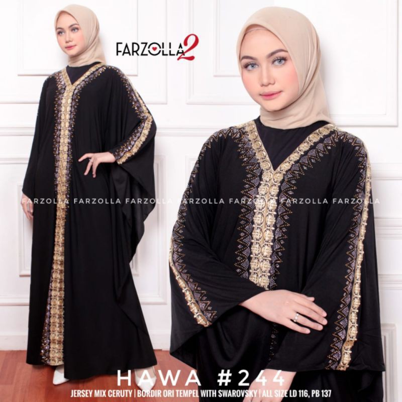 Hawa 244 Abaya Gamis Turkey Farzolla2