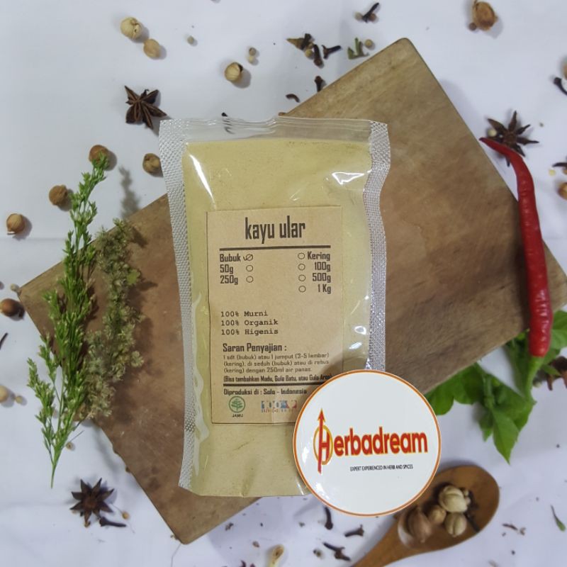 500 GRAM BUBUK BIDARA LAUT WIDARA PUTIH WIDORO PAHIT KAYU ULAR STRYCHNOS LIGUSTRINA POWDER SERBUK