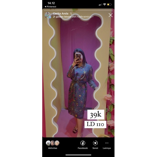 Link Shopee Baju atasan Total 15