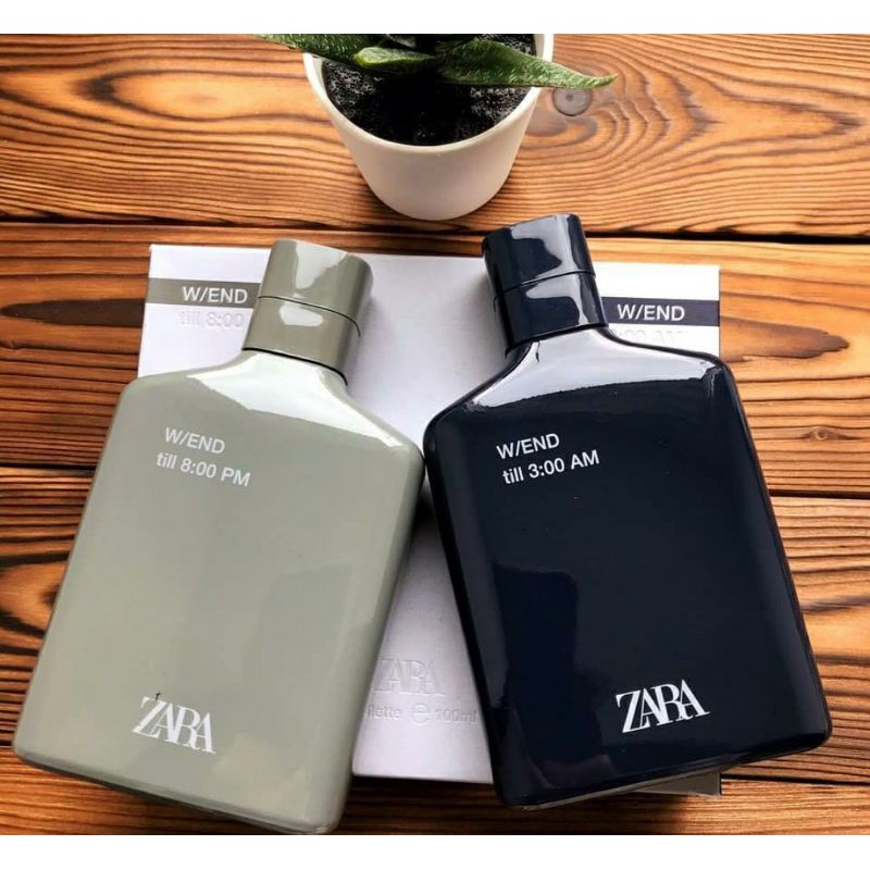 PAKET HEMAT parfum original eropa zara W/end till 8.00pm + zara W/end 3.00 am 100ml for men
