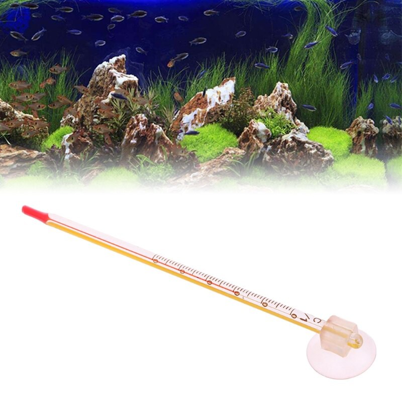 Thermometer aquarium / Aquascape pengukur suhu model kaca