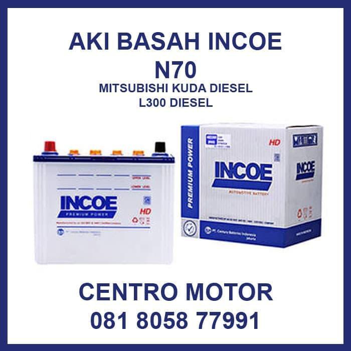 Jual Jual AKI MOBIL INCOE N70 AKI BASAH L300 DIESEL, MITSUBISHI KUDA
