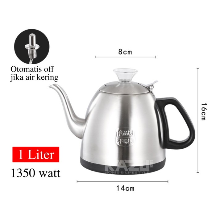 misi- KAZU K20 KETTLE DISPENSER ELECTRIC SET KETEL LISTRIK KETTLE AIR GALON