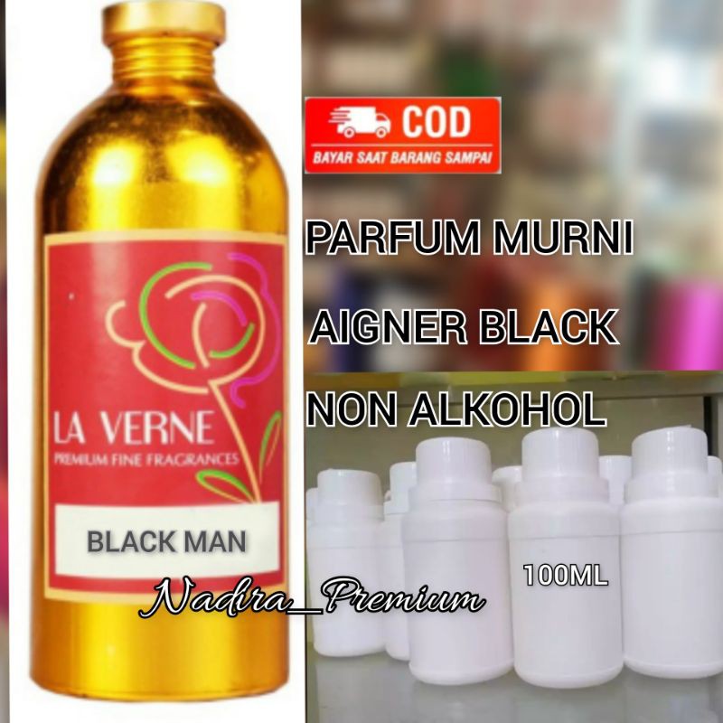 BIBIT PARFUM MURNI AIGNER BLACK