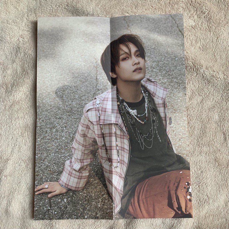 Folded Poster FP HAECHAN Chilling Version NCT Dream Hot Sauce