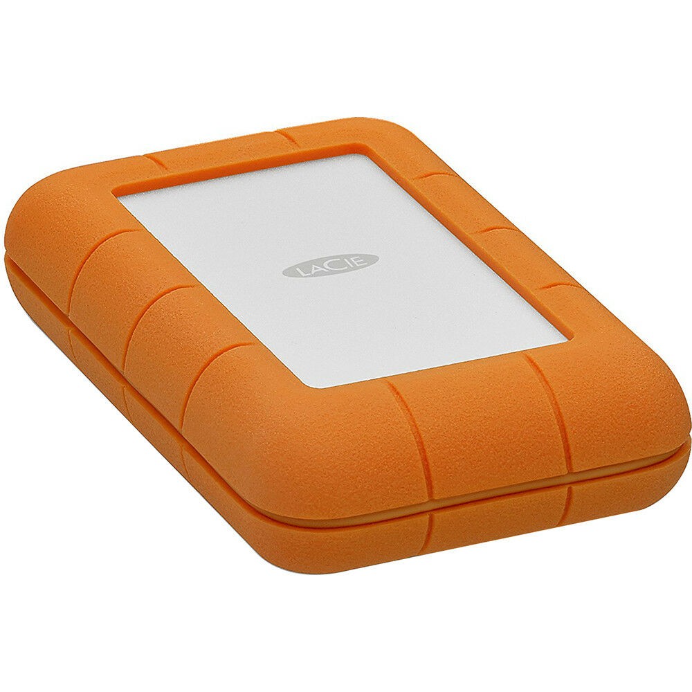 LACIE 2TB Rugged Thunderbolt USB C Portable Hard Drive