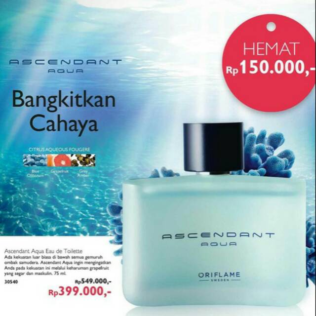 Ascendant aqua eau de toilette - parfum discount