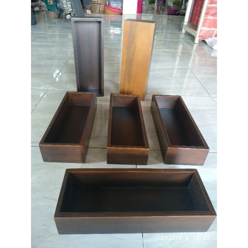 Baki serbaguna 32*12*7 cm Walnut