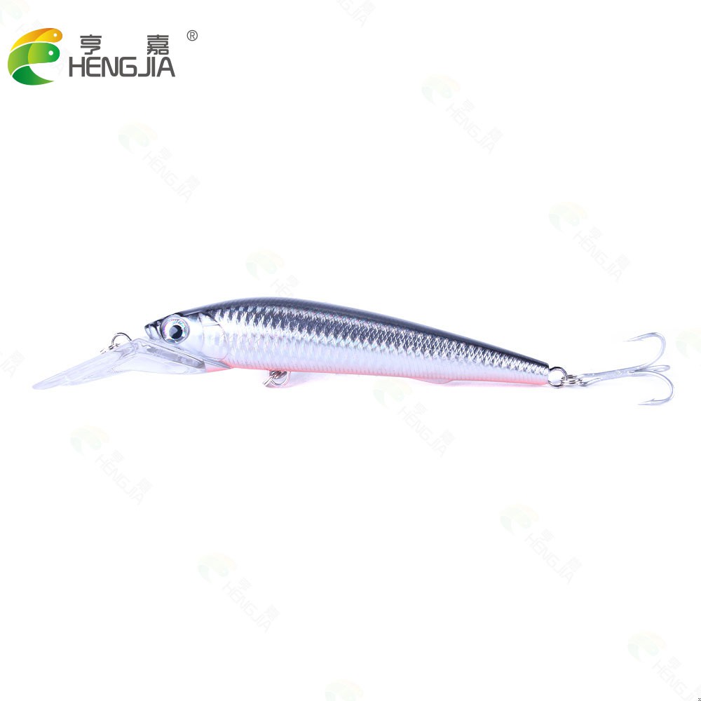 HENGJIA 1Pcs New Floating Minnow Umpan Pancing 180mm 41g Swimbait Fishing Lure Bass Wobbler Ikan Kecil Kail Memancing Kait