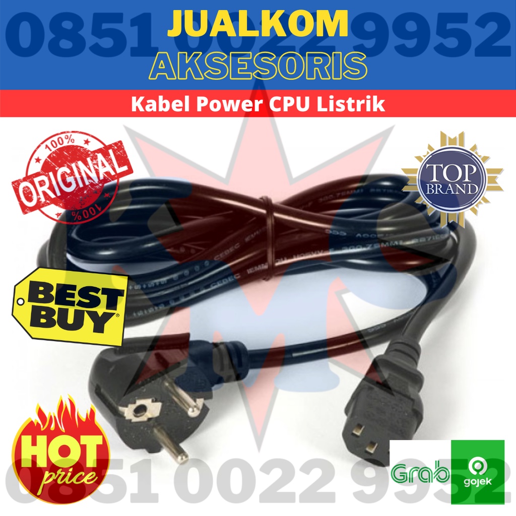 Kabel Power CPU Listrik