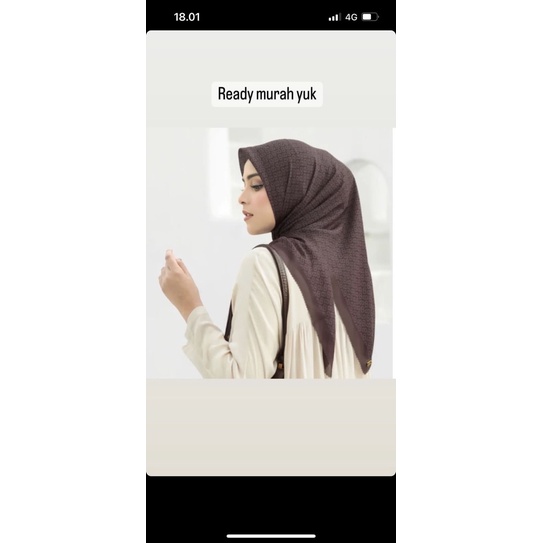 Tapis Voal Square Tiramissu Buttonscarves