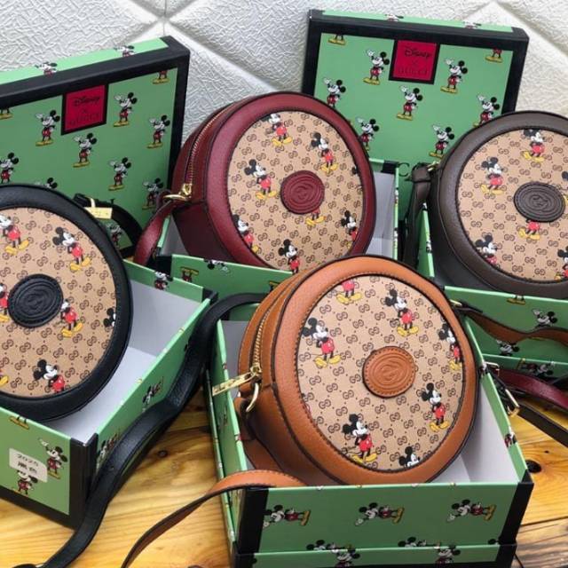 TAS SLEMPANG MICKEY MOUSE IMPORT