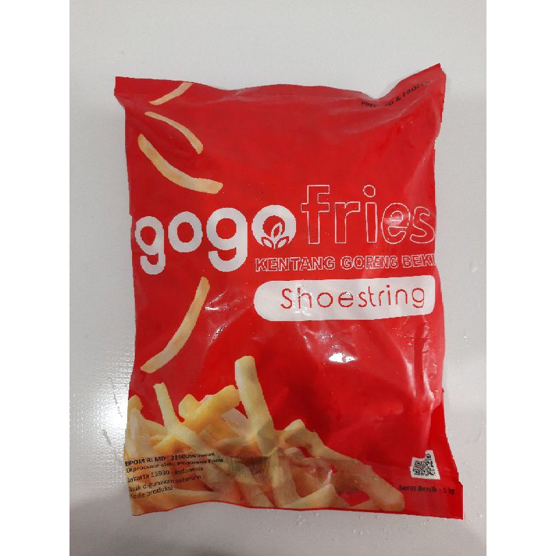 

Kentang Gogo Fries Shoestring 1kg