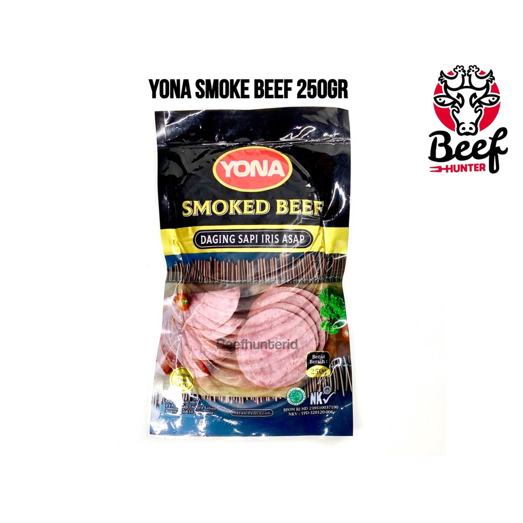 Yona Smoked Beef - Daging Sapi Iris Asap 250gr