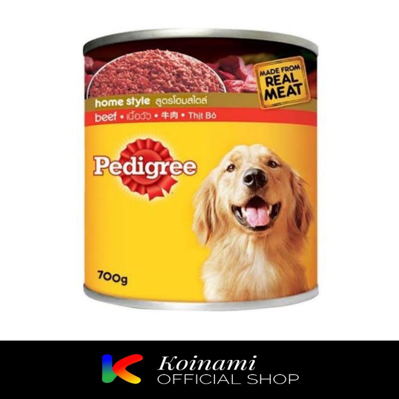 PEDIGREE 700gr kaleng / dog food / wet food / makanan anjing / pakan hewan / pet