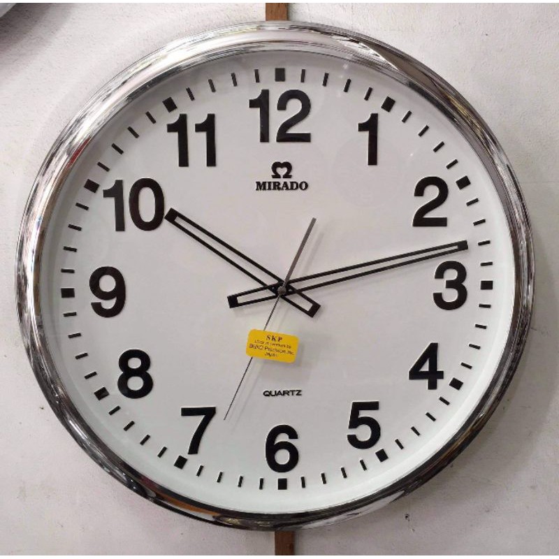 jam dinding besar/jumbo mirado SKP mesin seiko original 50cm