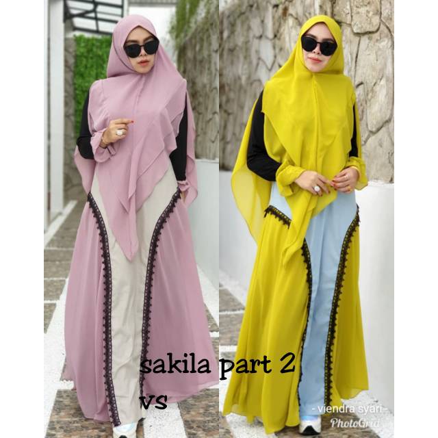 Gamis ceruty sakila ori viendra syari
