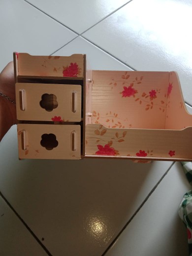 Rak Kosmetik Make Up Organizer Kotak / Wadah Tempat Meja Rias Makeup Serbaguna Multifungsi