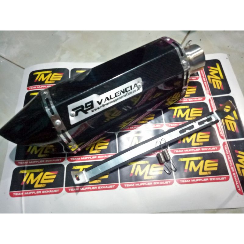 KNALPOT R9 VALENCIA SILINCER