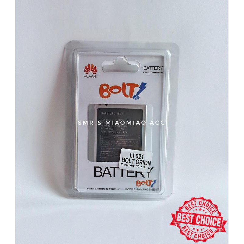 PROMO HARGA MURAH Baterai battery Modem Wifi Bolt Orion/Modem Bolt Orion Original