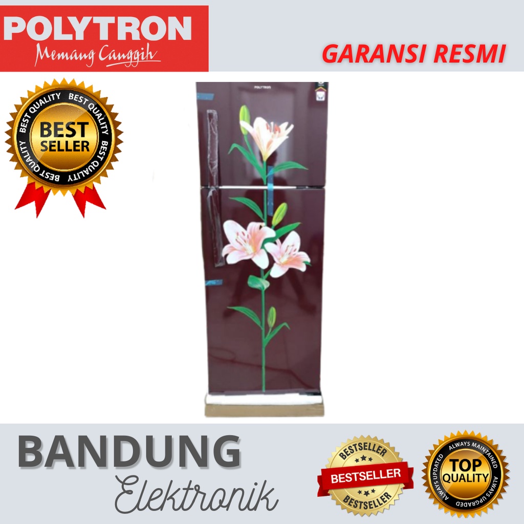 KULKAS POLYTRON PRB 237 LEMARI ES 2 PINTU PRB237 PRB 237 (BANDUNG)